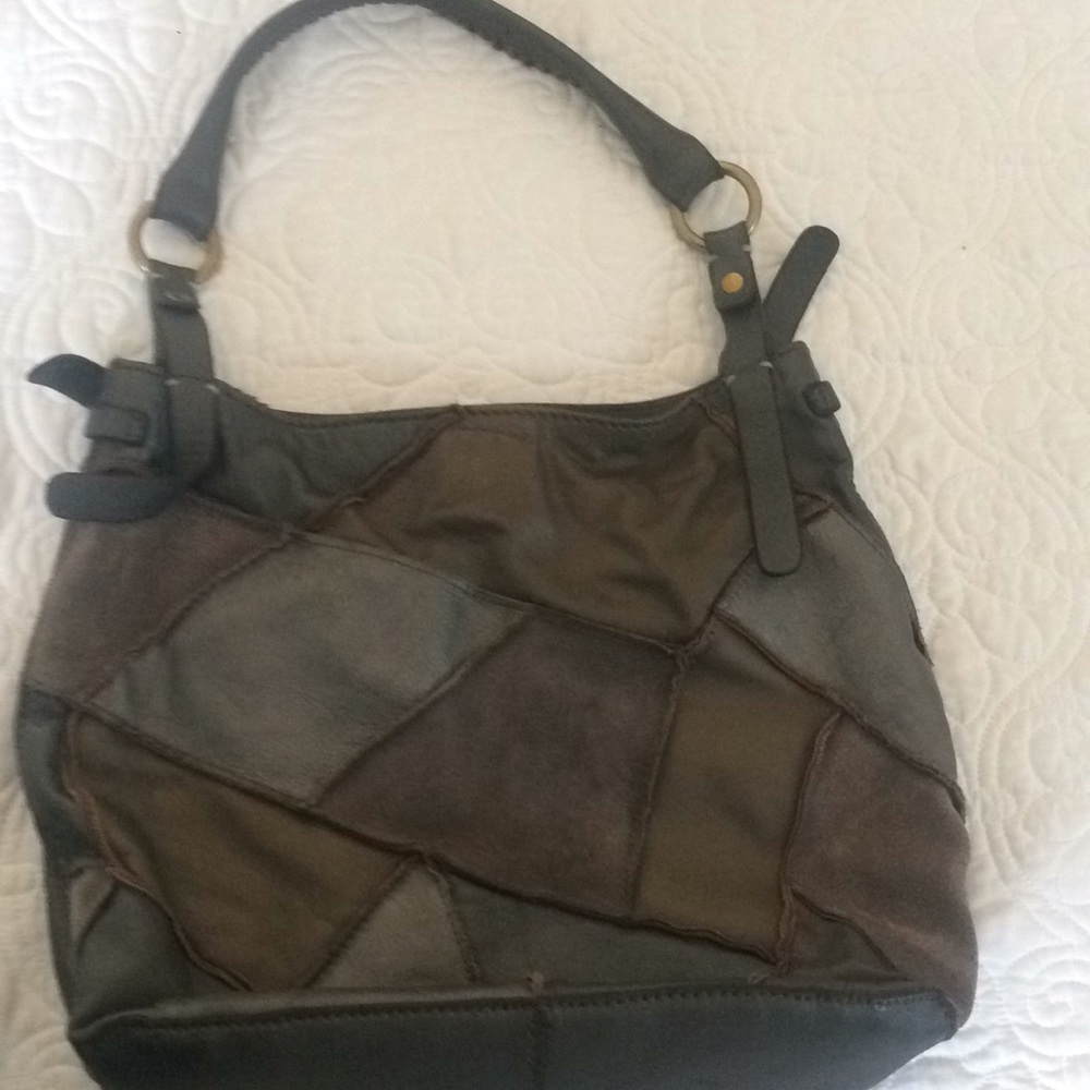 Lucky Brand patchwork leather purse